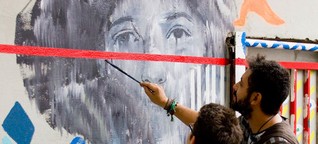 Streetart Workshop mit Ammar Abo Bakr - Künstler aus Ägypten