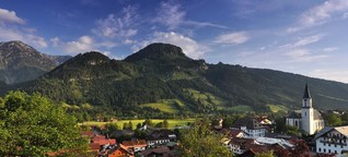 Flüchtlinge in Bayern: Störung im Bergpanorama