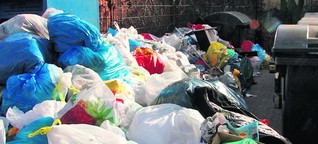 Müllsäcke sollen in Eimsbüttel und Altona unter die Erde