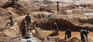 Gewinne auf Kosten der Kinder.
Kinderarbeit im kongolesischen Bergbau