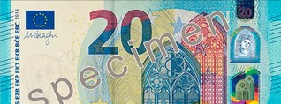 Neue 20 Euro Banknote kommt in Umlauf