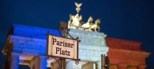 Berlin: Am Pariser Platz erklingt die Marseillaise | ZEIT ONLINE