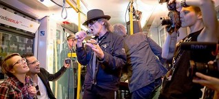 Udo Lindenberg rockt in der U-Bahn