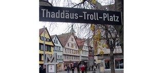 
Thaddäus Troll – Zwei Gesichter eines berühmten Schwaben
Der schwäbische Mundartdichter und Kriegsberichterstatter wäre jetzt 100 Jahre alt
