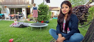 München: Au-Pair-Mädchen vermisst Familie in Nepal
