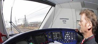 Wie Lokführer bei der Bahn das Fahren im Simulator üben