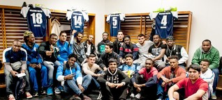 Flüchtlinge beim SV Babelsberg - Welcome United