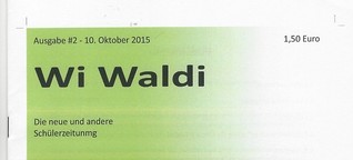 Wi Waldi #2, Schülerzeitung der Waldorfgschule Wiesbaden