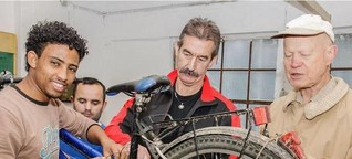 Fahrradwerkstatt für Flüchtlinge