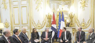 Kuba und Frankreich stärken Beziehungen