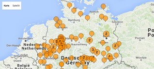 Die Hoaxmap verrät, welche Anti-Flüchtlingsgerüchte wo in Umlauf sind