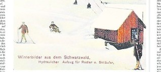 Schwarzwälder Spitzenidee: Der erste Skilift