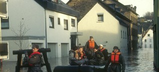 Flut 1995: Das Hochwasser beginnt und endet in der Kneipe 