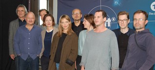 Zu Besuch beim "Tatort"-Dreh mit Heike Makatsch in Freiburg