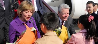 Gauck in China - Ein schmaler Grat für Kritik