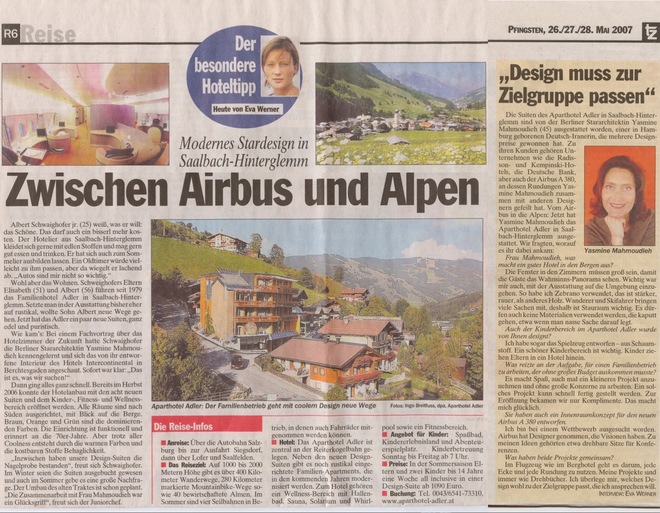 Zwischen Airbus und Alpen - Reisetipp