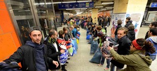 Video-Update: Grenzenlose Hilfsbereitschaft für Flüchtlinge am Hauptbahnhof: Danke Dortmund - Du bist großartig!