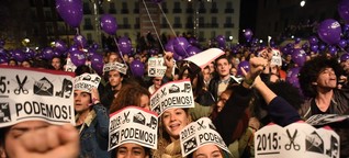"Wunsch nach Wechsel": Spaniens Wähler beenden das Zweiparteiensystem - SPIEGEL ONLINE