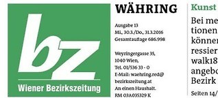 BZ Währing - Reportage Währinger Märkte