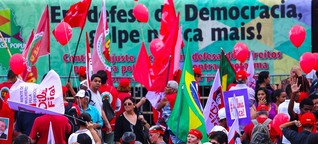 Demonstrationen in ganz Brasilien: "Nie wieder Putsch"