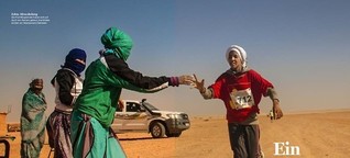 Ein vergessenes Wüstenvolk - Marathon durchs Flüchtlingslager
