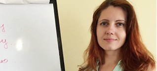 Eine Psychologin in der Republik Moldau