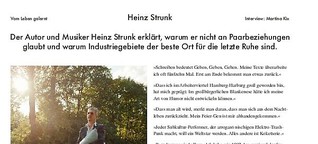 Heinz Strunk: Vom Leben gelernt