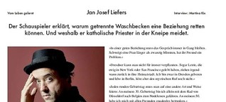 Jan Josef Liefers: Vom Leben gelernt