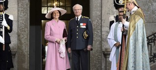 König Carl Gustaf von Schweden wird 70 | Sein Glück kam erst mit Silvia