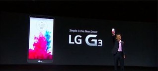 LG G3 - Die Präsentation des neuen Flaggschiffs