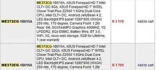 Specs und Preise des neuen Asus Fonepad 7 HD geleakt