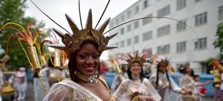 Der Notting Hill Karneval in London hat begonnen - Bild 1 von 10