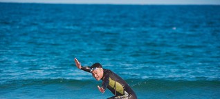 Surfschule in Nordkorea: Kim Jong Fun
