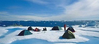 Grönland: Zelten auf einer Eisscholle