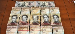 Inflation in Venezuela: Geld gibts nur kiloweise - SPIEGEL ONLINE