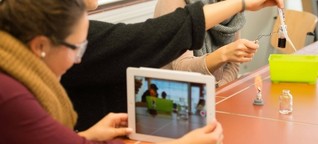 Unterricht mit dem Tablet: Das wischende Klassenzimmer