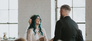 Ärzte gaben sie auf, doch sie trainierte heimlich: Gelähmte Braut überrascht alle und schreitet zum Altar