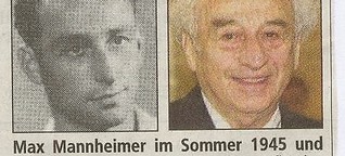 Max Mannheimer: Er überlebte mehrere KZ