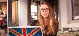 Why do German students choose to study in the UK?