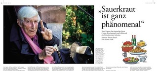 "Sauerkraut ist ganz phänomenal": Tomi Ungerer zum 85. Geburtstag