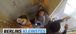 Wohnexperiment: Berlinerin wohnt im 6,4-Quadratmeter-Haus