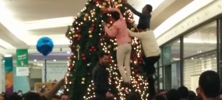 Muslime stürmen Weihnachtsbaum im AEZ? Diese rechte Hetze ist völliger Quatsch
