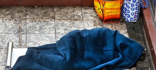 Verachtetes "Freiwild": Obdachlose werden brutal attackiert