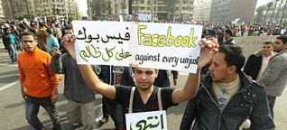 Soziale Medien und die Arabellion: Der schwindende Mythos der Facebook-Revolution