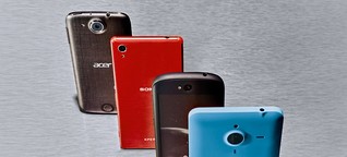Fünf Smartphones mit fünf besonderen Ideen - von Acer über YotaPhone bis Samsung Edge