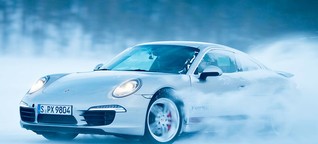 Porsche Driving Experience Ivalo: Stars on Ice - 20 Grad Minus, 400 PS und ein zugefrorener See in Finnland. GQ hat den Ice-Force-Test gemacht