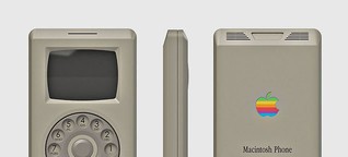 Apple Macintosh Phone : Das iPhone im 80er-Look