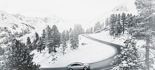 GQ testet den Audi A4 auf seine Wintertauglichkeit