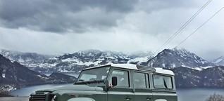 Land Rover Defender: GQ auf Abschiedstour mit dem Geländegänger