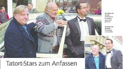 Prahl und Liefers - Tatort-Stars zum Anfassen